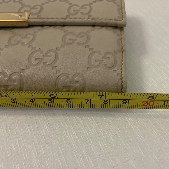 Gucci Margaux Guccissima Leather Long Wallet – Embossed GG – Chain Not Included - Picture 15 of 16